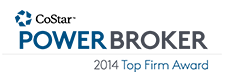 CoStar Power Broker Top Firm 2014